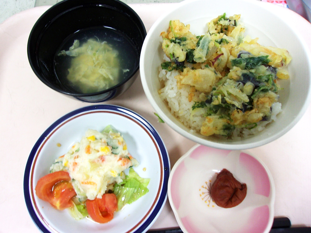 海老のかき揚げ丼