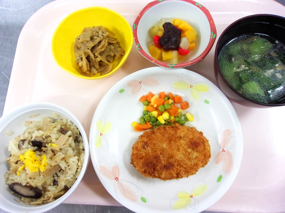 きのこの炊き込みご飯